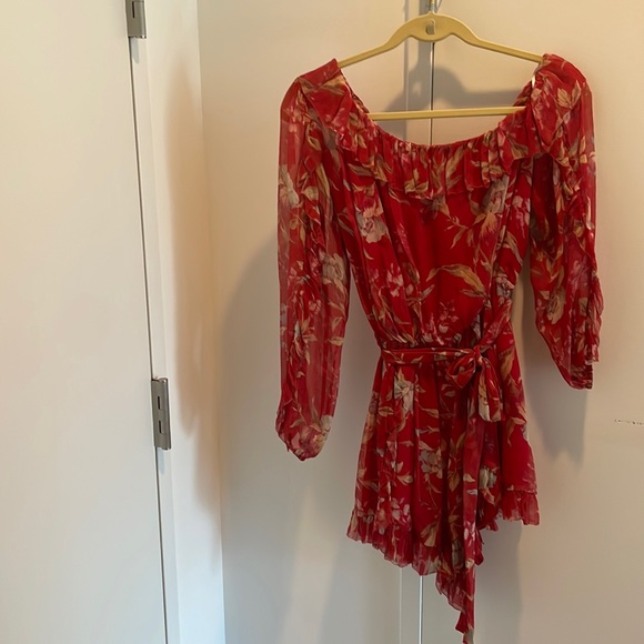 Sold ❤️Zimmermann silk playsuit - Picture 5 of 10